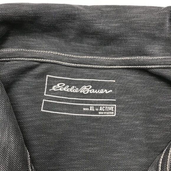 Eddie Bauer Active gray Polo shirt XL - Picture 3 of 3